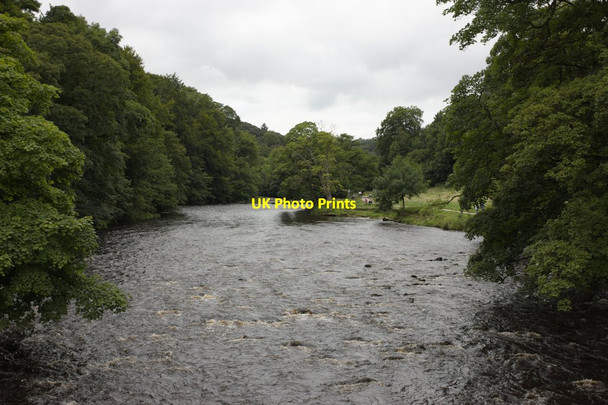 Photo 6"x4" River Wharfe Storiths c2012