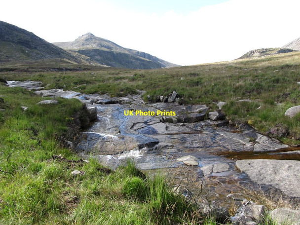 Photo 6"x4" The rocky bed of the stream flowing from Binnian Lough Annalong c2012