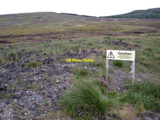 Photo 6"x4" Automatic moorland? Blackhill\/NG3450 c2012