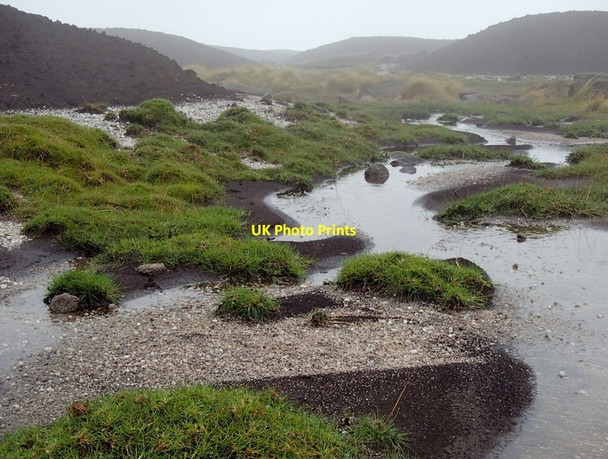 Photo 6"x4" Kinder Scout plateau scene Upper Booth c2012