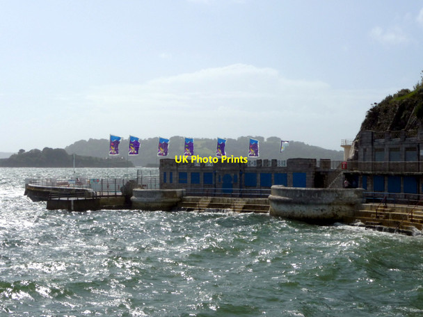Photo 6"x4" Plymouth Lido, Plymouth, Devon Mount Batten c2012