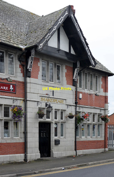 Photo 6"x4" The Shakespeare, Farnworth (detail) Farnworth\/SD7305 c2012
