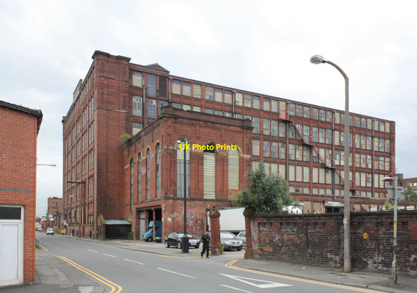 Photo 6"x4" Bolton Textile Mill No.2  Farnworth\/SD7305 c2012 P1