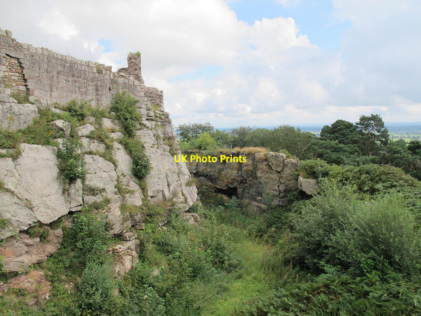 Photo 6"x4" Beeston castle: the ditch Beeston\/SJ5458 c2012
