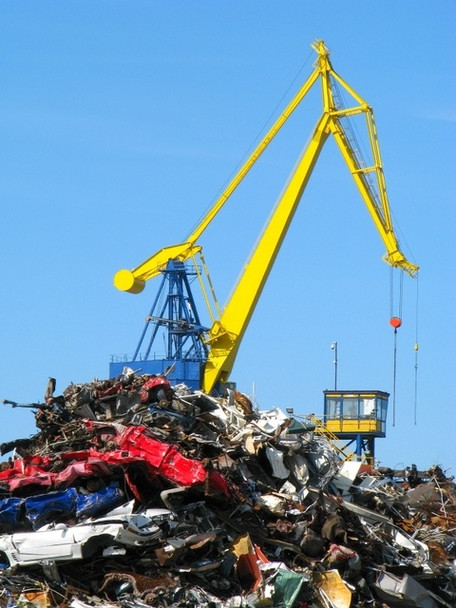 Photo 6"x4" Scrapyard, Belfast [2] Belfast c2008