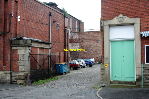 Photo 6"x4" Grecian Mills, entrance gateway Bolton\/SD7108 c2012