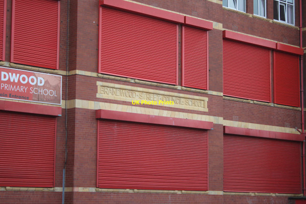 Photo 6"x4" Brandwood Street County School  Bolton\/SD7108 c2012