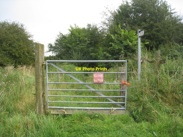 Photo 6"x4" The end of the footpath Camp\/SK8854 c2012