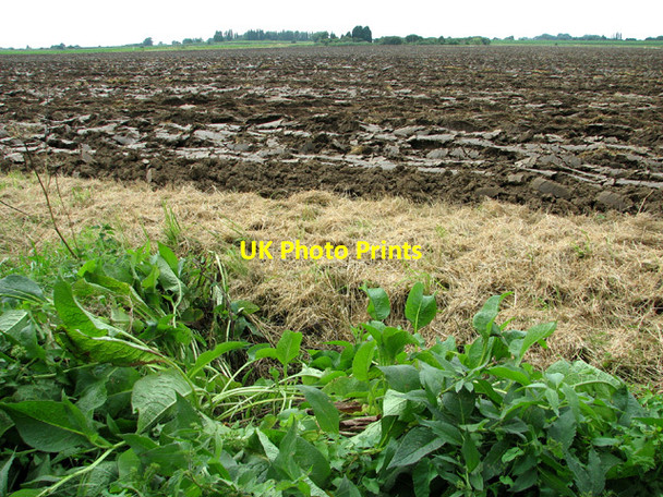 Photo 6"x4" Ploughed field north of Bell's Drove Watlington\/TF6110 c2012