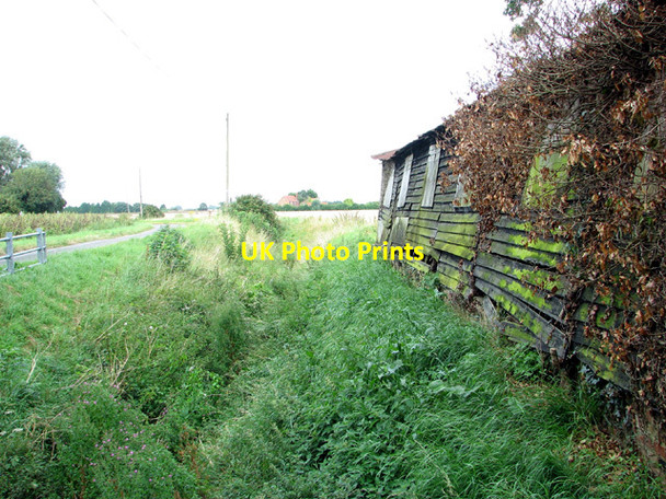 Photo 6"x4" Drainage ditch beside Hastings Lane Wiggenhall St Peter c2012