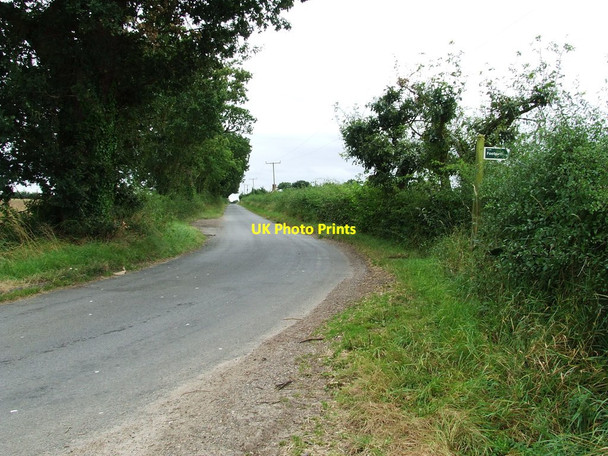 Photo 6"x4" Footpath Off New Road Pettaugh c2012