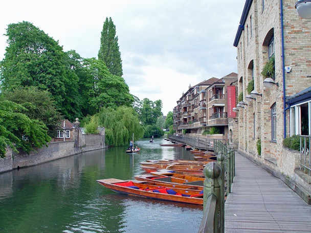 Photo 6"x4" The River Cam just above Magdalene Bridge Cambridge\/TL4658 c2008