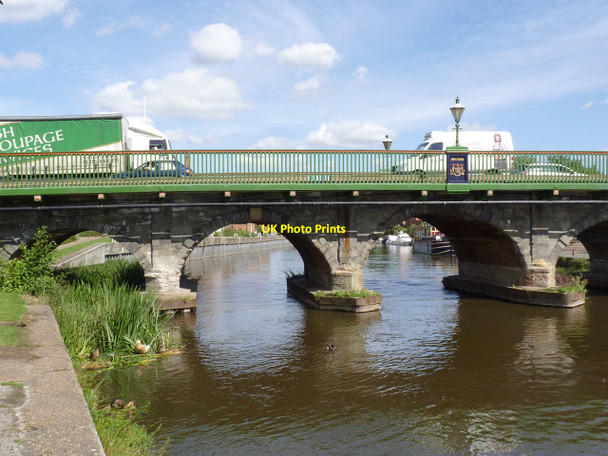 Photo 6"x4" Trent Bridge, Newark  Newark-on-Trent c2012