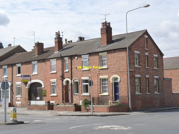 Photo 6"x4" Houses on Kings Road  Newark-on-Trent c2012