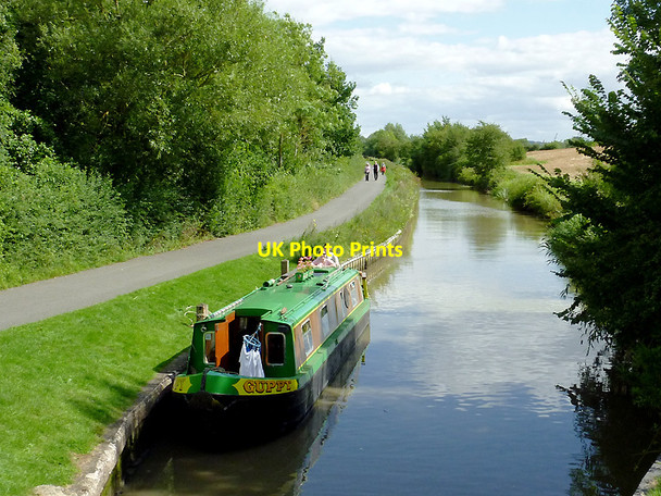 Photo 6"x4" Stratford-upon-Avon Canal near Wilmcote, Warwickshire Stratford-upon-Avon c2012
