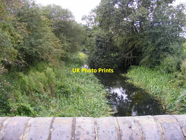Photo 6"x4" Oak Lane Bridge View Calf Heath c2012