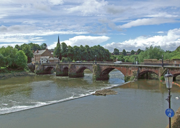 Photo 6"x4" River Dee Chester c2008