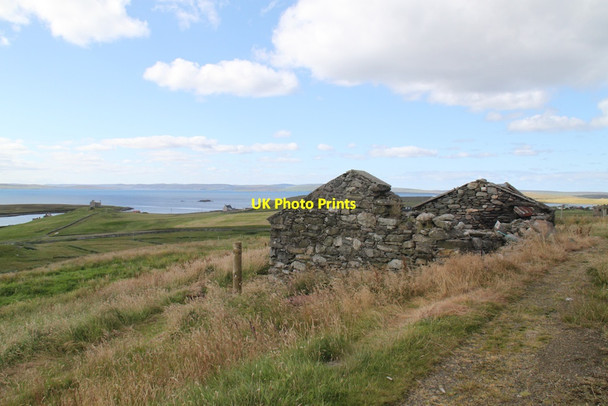 Photo 6"x4" Ruined Barn Upper Neepaback c2012