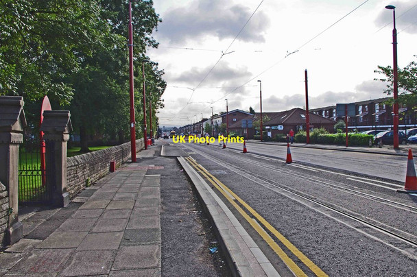 Photo 6"x4" Ashton Road looking east, Droylsden Droylsden c2012