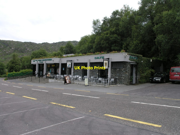 Photo 6"x4" Cafe and tourist shop at Ladies View Muckross c2012