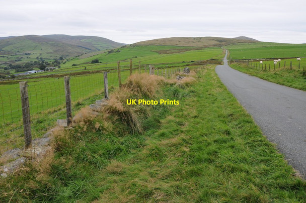 Photo 6"x4" Road above Cwm Penanner  Cefn-brith c2012