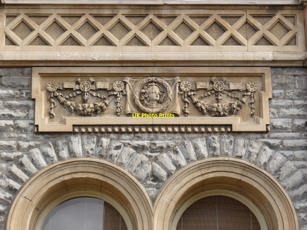 Photo 6"x4" Castle Brewery, facade detail  Newark-on-Trent c2012 P2