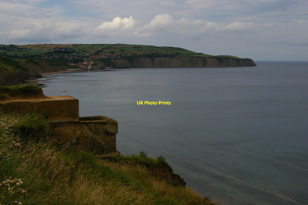 Photo 6"x4" Pillbox overlooking Stoupe Beck Sands Fylingthorpe c2012