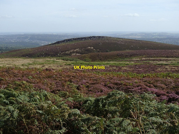 Photo 6"x4" Moorland towards Houndkirk Hill Ringinglow c2012