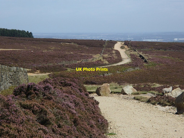 Photo 6"x4" Houndkirk Road crossing the headwaters of Redcar Brook Ringinglow c2012