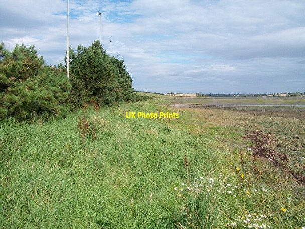 Photo 6"x4" The coastal edge of Dundrum's GAA ground Dundrum\/J4036 c2012