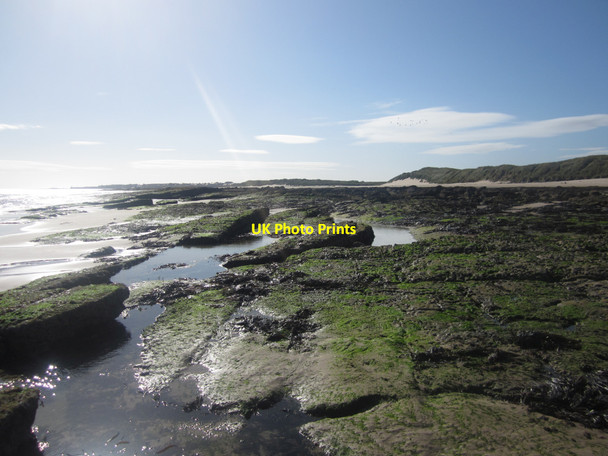 Photo 6"x4" Greenhill Rocks Seahouses c2012