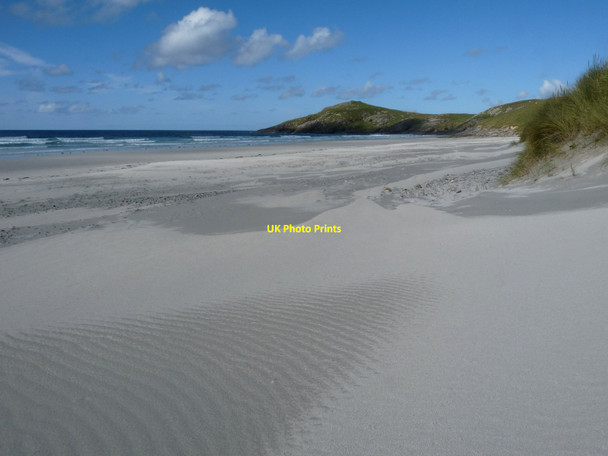 Photo 6"x4" Patterns in the sand at Tr\u00c3\u00a0igh Eais E\u00f2laigearraidh c2012