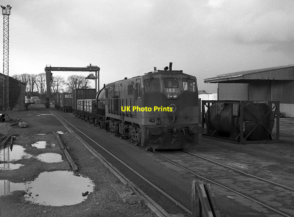 Photo 6"x4" Freight train in Ennis Ennis c1989