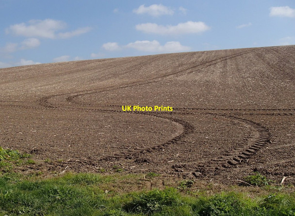 Photo 6"x4" Sloping field near Kneesall Kneesall c2012