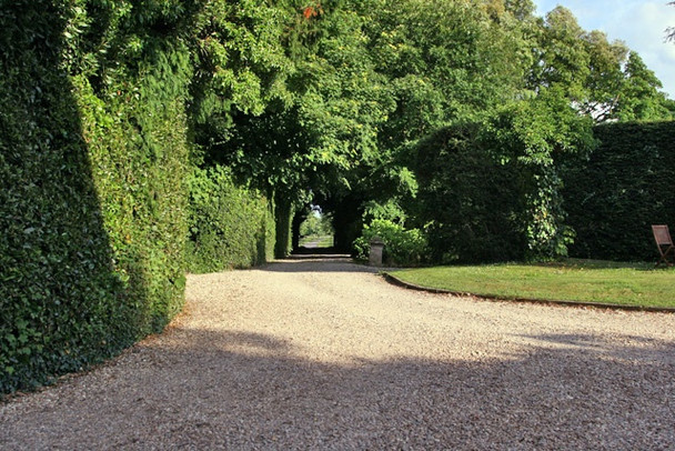 Photo 6"x4" The inner driveway, Brackenborough Hall Little Grimsby c2008