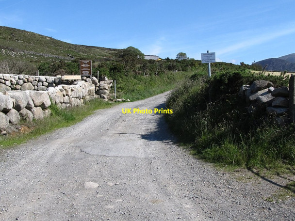 Photo 6"x4" The Carrick Little Track at its junction with Head Road Annalong c2011