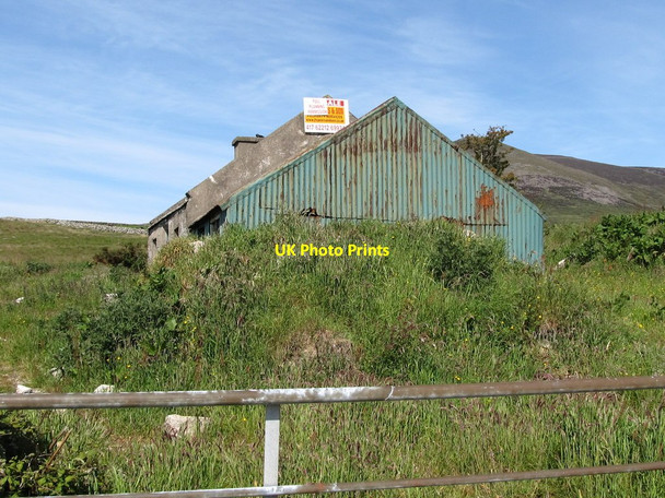 Photo 6"x4" Derelict moorland fringe cottage Annalong c2011