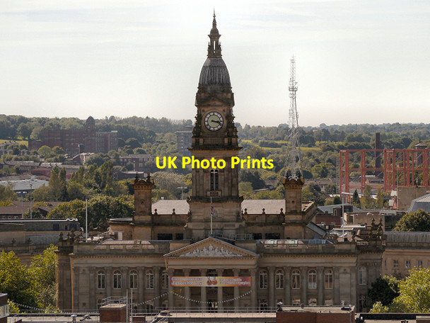 Photo 6"x4" Bolton Town Hall Bolton\/SD7108 c2012
