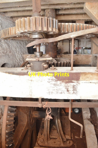 Photo 6"x4" Cyston Mill - Gearing Broadclyst c2012