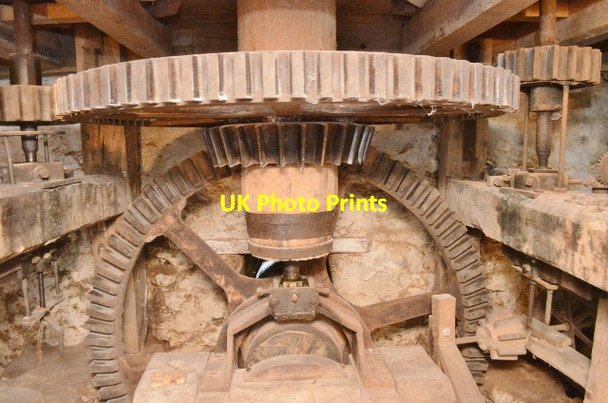 Photo 6"x4" Manor Mill - Gearing Branscombe c2012