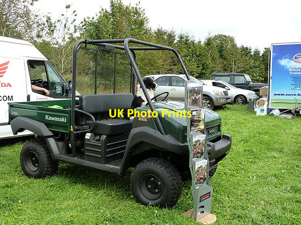 Photo 6"x4" An all-terrain vehicle at Philiphaugh Selkirk c2012