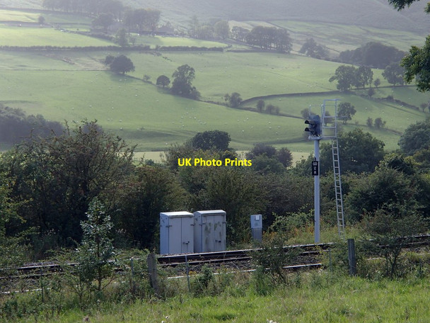 Photo 6"x4" Railway in the Derwent valley near Hathersage Hathersage c2012