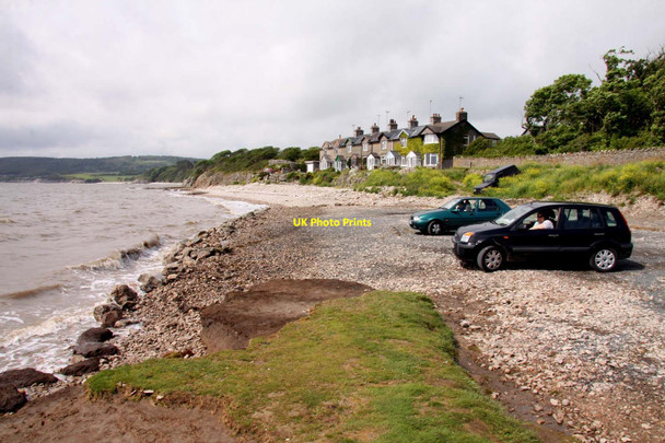 Photo 6"x4" The honesty car park by Silverdale Beach Silverdale Green c2012