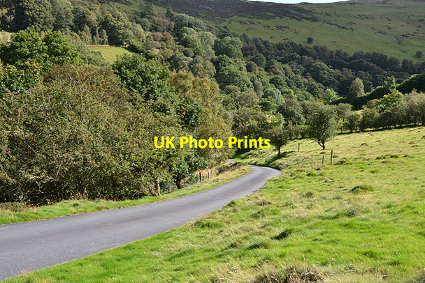 Photo 6"x4" Lane to Gilfach farm Nantserth c2012