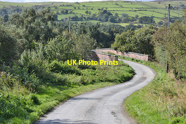 Photo 6"x4" Old railway bridge Pant-y-dwr c2012
