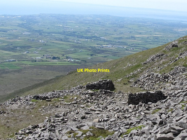 Photo 6"x4" The remains of an elementary incline on the eastern spur of Slieve Binnian Attical c2011