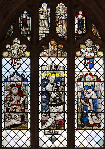 Photo 6"x4" Holy Trinity, Long Melford - Stained glass window Long Melford c2012 P1