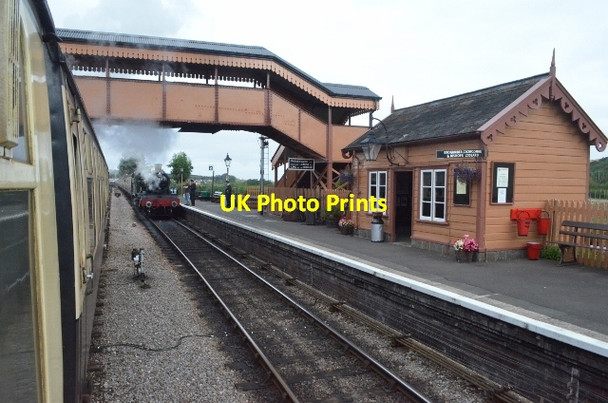 Photo 6"x4" Williton Station Watchet c2012