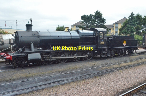 Photo 6"x4" GWR '38XX' 2-8-0 no 3850 Minehead c2012