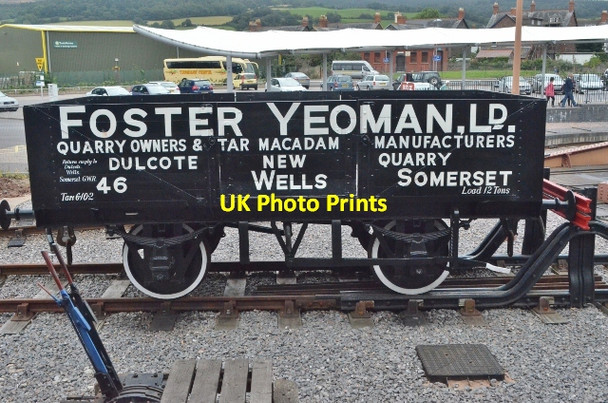 Photo 6"x4" FOSTER YEOMAN Ltd. Quarry owners Minehead c2012